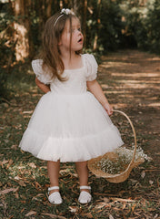 A-Line/Princess Girl Dresses with Bowknot