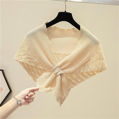 Women‘s Knitted Vest Shoulder Scarf Stylish and Feel Cozy Daily Wear For Wedding