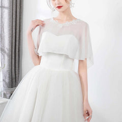 Women's Wraps Bridal's Wraps Wedding Guest 's Wraps Cape Elegant Luxury Sleeveless Polyester